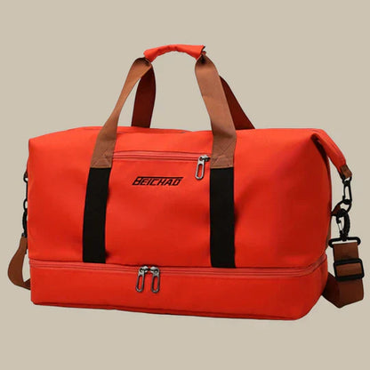 Travel Sports Duffle Bag with Shoe Pocket