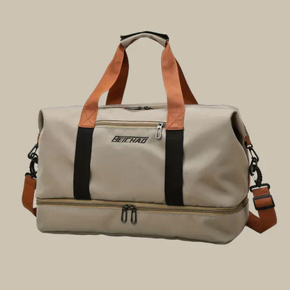 Travel Sports Duffle Bag with Shoe Pocket - Luxivelle