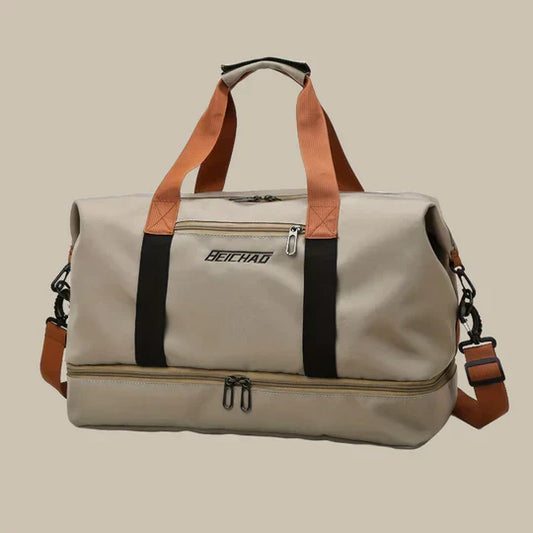 Travel Sports Duffle Bag with Shoe Pocket - Luxivelle
