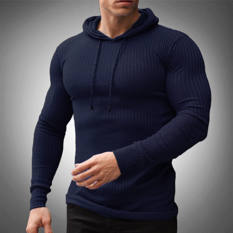 Men's Fitted Crew Neck Sweatshirt