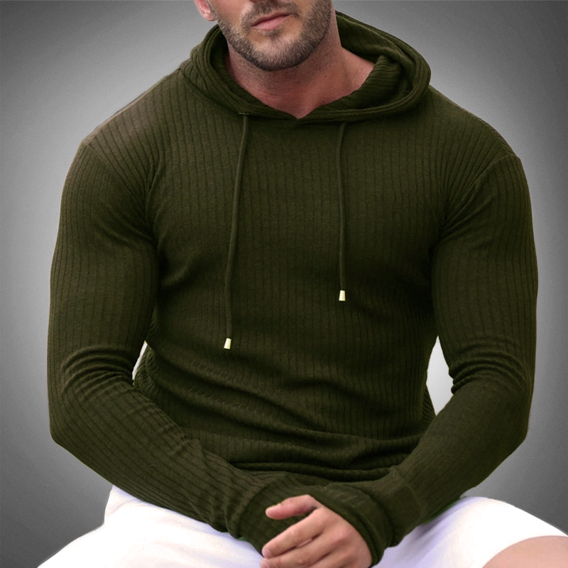 Men's Fitted Crew Neck Sweatshirt