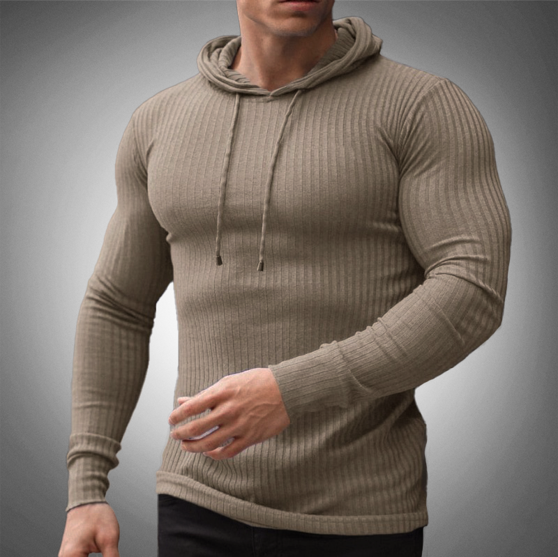 Men's Fitted Crew Neck Sweatshirt
