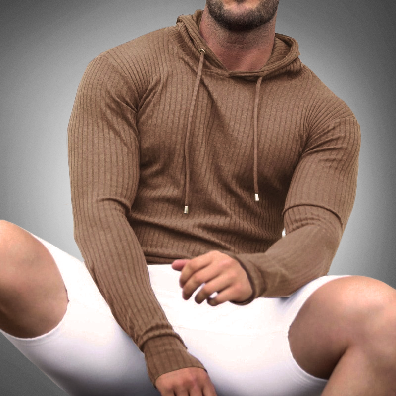 Men's Fitted Crew Neck Sweatshirt
