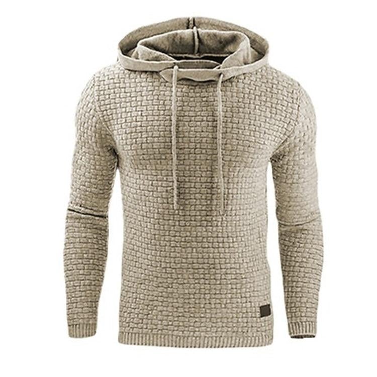 Men's Fitted Crew Neck Sweatshirt Long Sleeve
