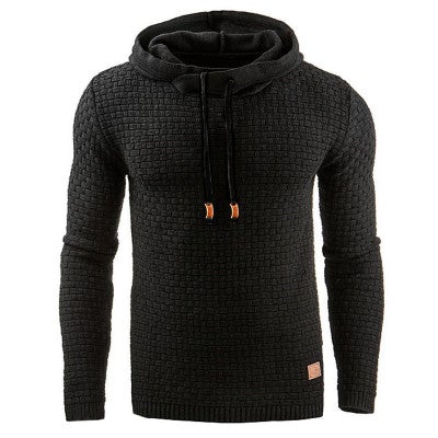Men's Fitted Crew Neck Sweatshirt Long Sleeve - Luxivelle