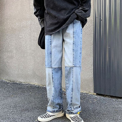 Relaxed Fit Men's Loose Jeans Pants