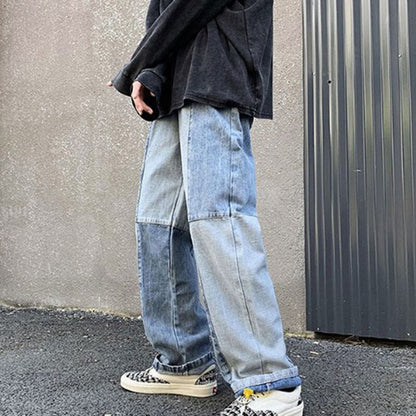 Relaxed Fit Men's Loose Jeans Pants