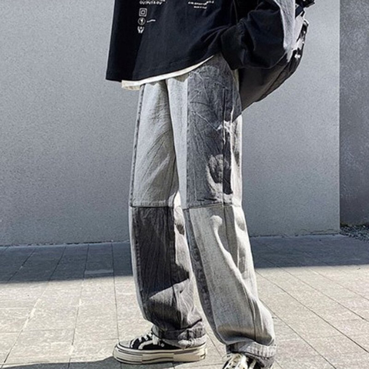 Relaxed Fit Men's Loose Jeans Pants - Luxivelle