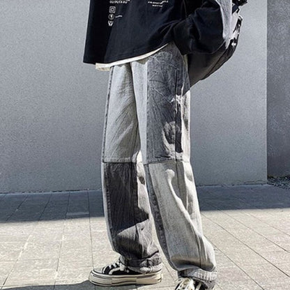 Relaxed Fit Men's Loose Jeans Pants - Luxivelle
