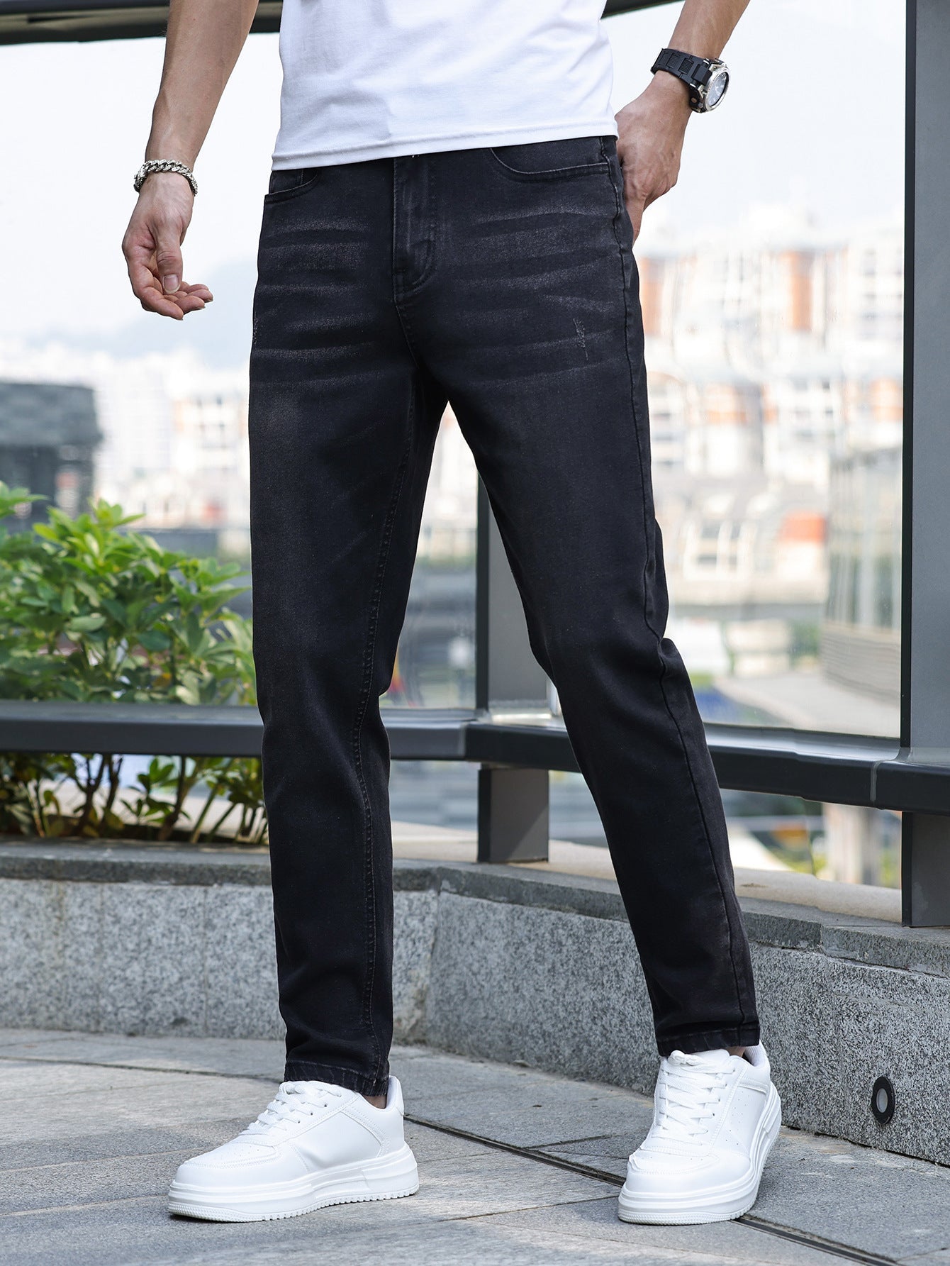 Classic Straight Leg Work Jeans