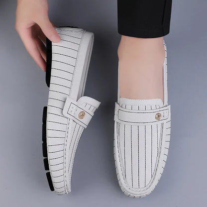 Classic Men's Slip-On Leather Loafers