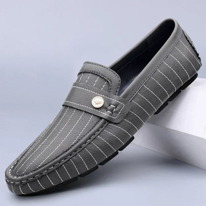 Classic Men's Slip-On Leather Loafers
