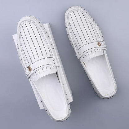 Classic Men's Slip-On Leather Loafers