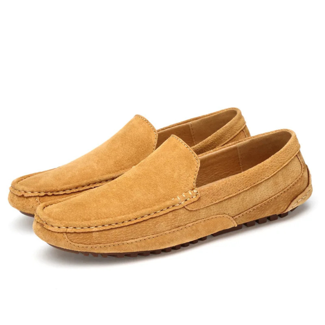Comfortable Men's Slip On Leather Loafers Shoes