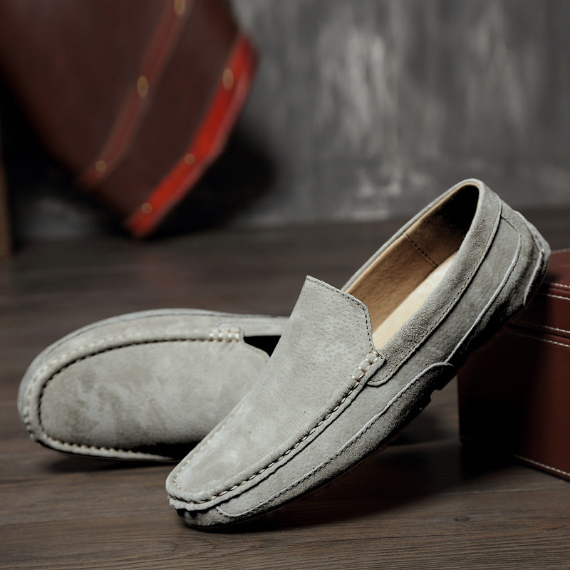 Comfortable Men's Slip On Leather Loafers Shoes