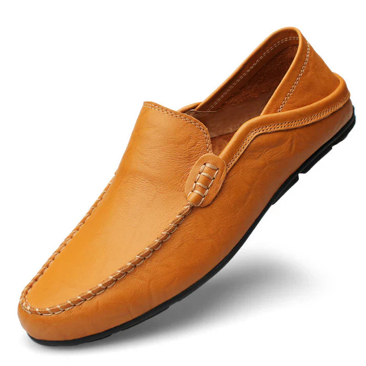 Comfortable Leather Slip On Loafers For Men