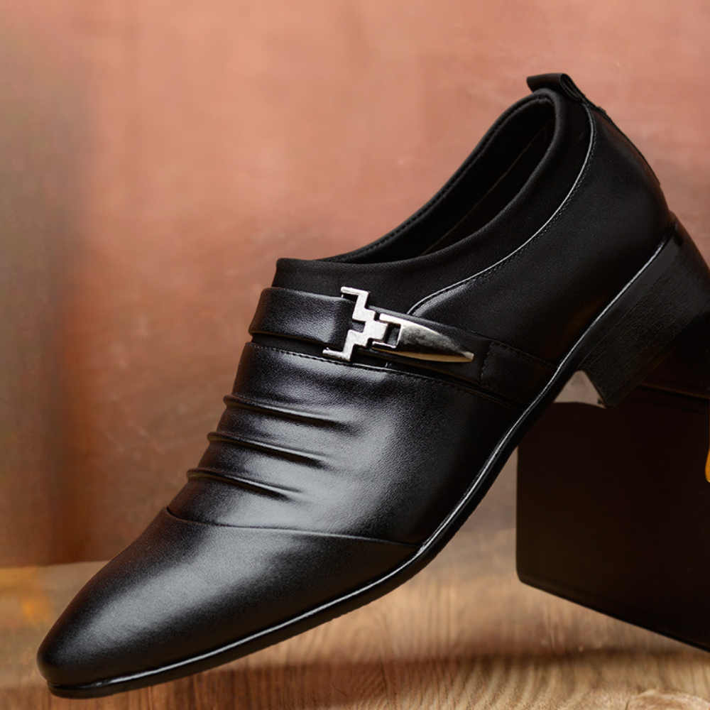 Comfortable Mens Slip On Dress Shoes - Luxivelle