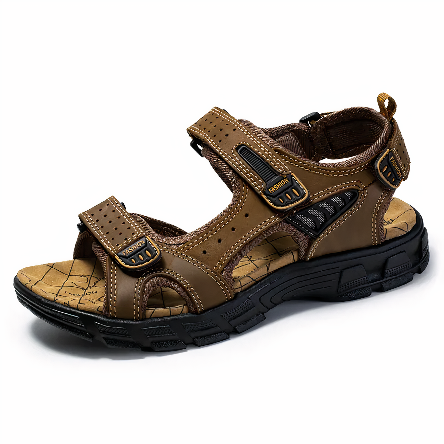 Comfortable Men's Hiking Sandals with Secure Fit Straps