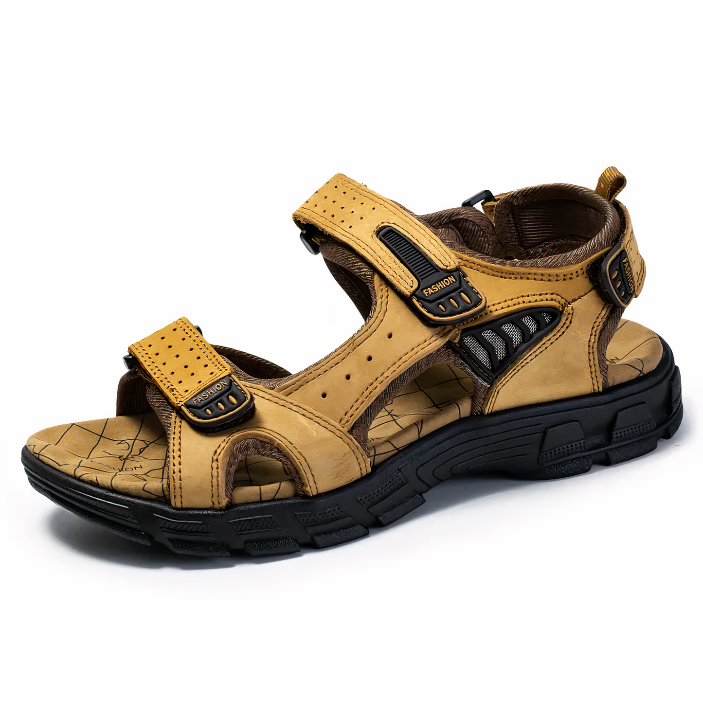 Comfortable Men's Hiking Sandals with Secure Fit Straps