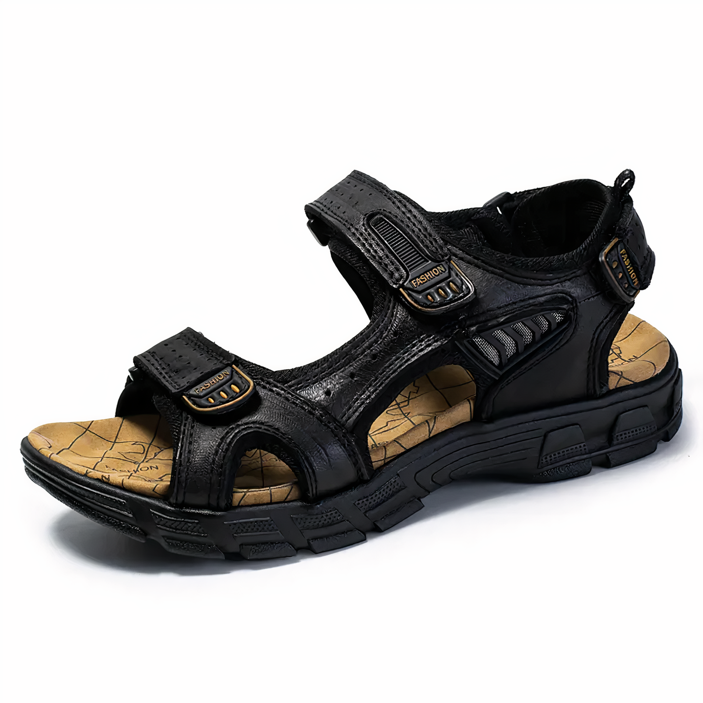 Comfortable Men's Hiking Sandals with Secure Fit Straps - Luxivelle