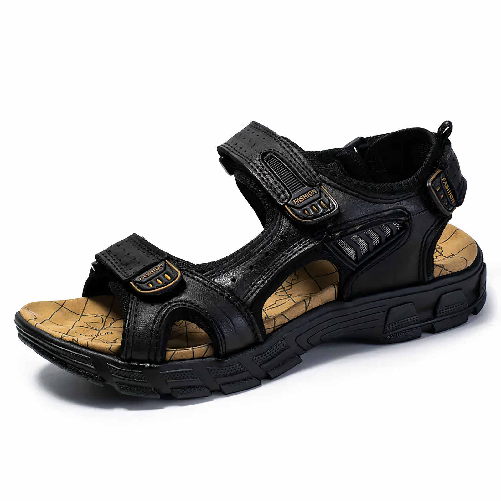 Comfortable Men's Hiking Sandals with Secure Fit Straps - Luxivelle