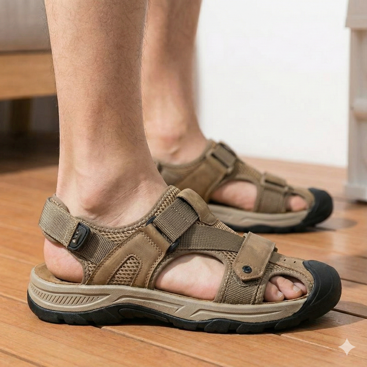 Comfortable Hiking Sandals with Adjustable Buckles
