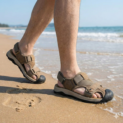 Comfortable Hiking Sandals with Adjustable Buckles