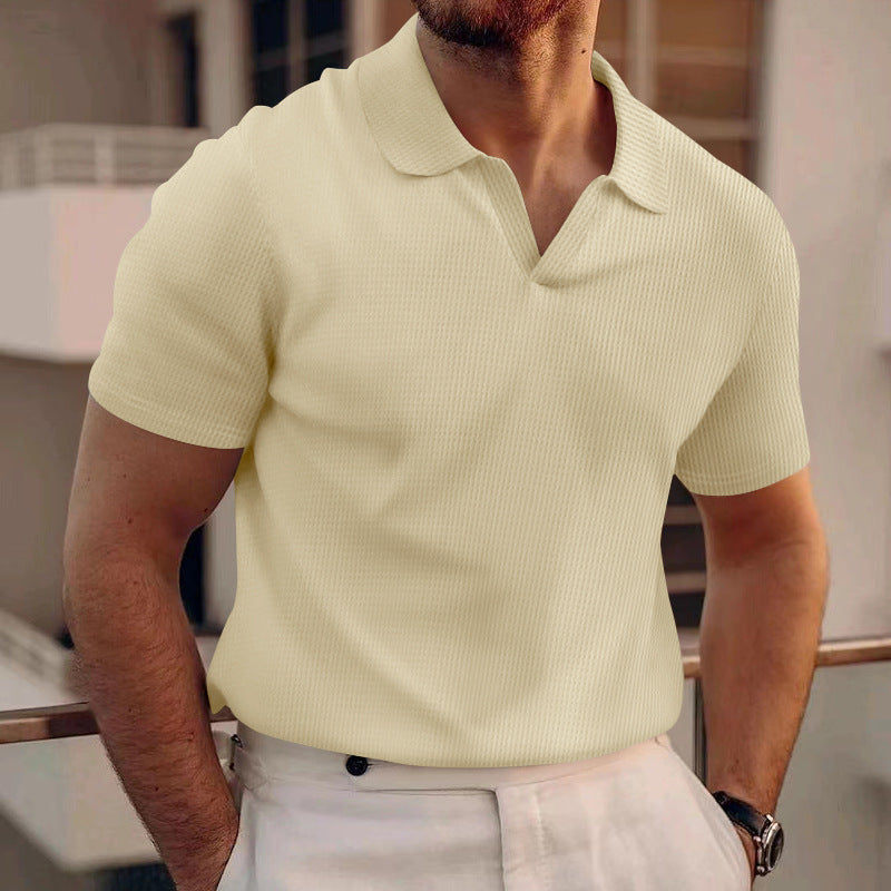 Men's Classic Fit Casual Polo Shirt