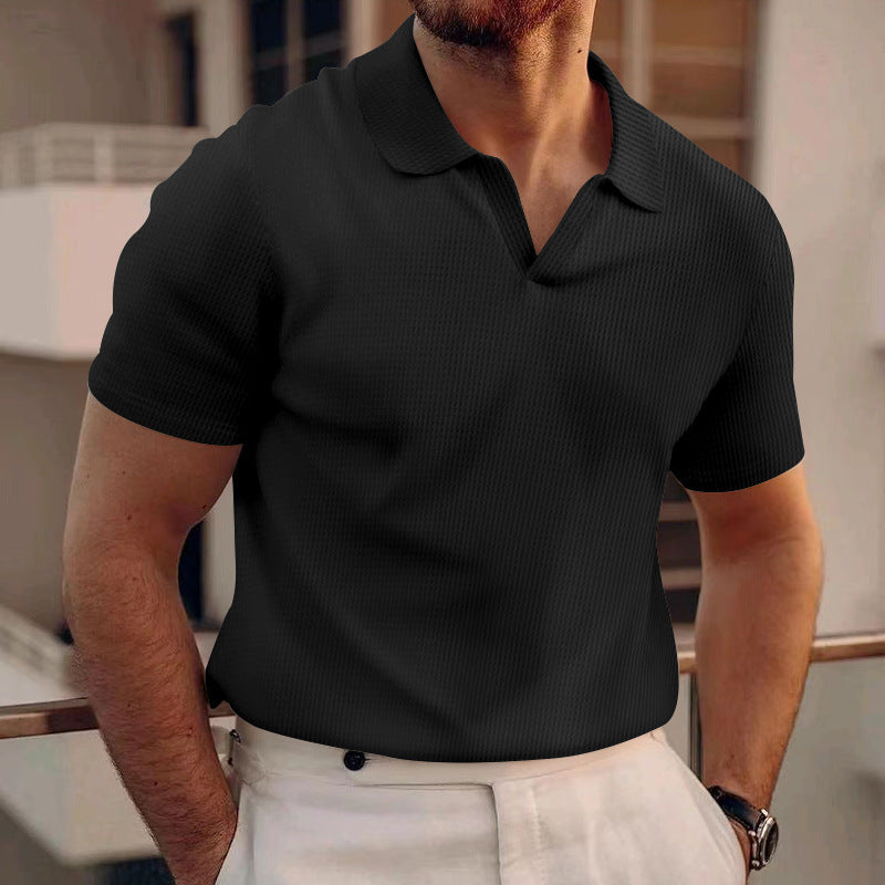Men's Classic Fit Casual Polo Shirt