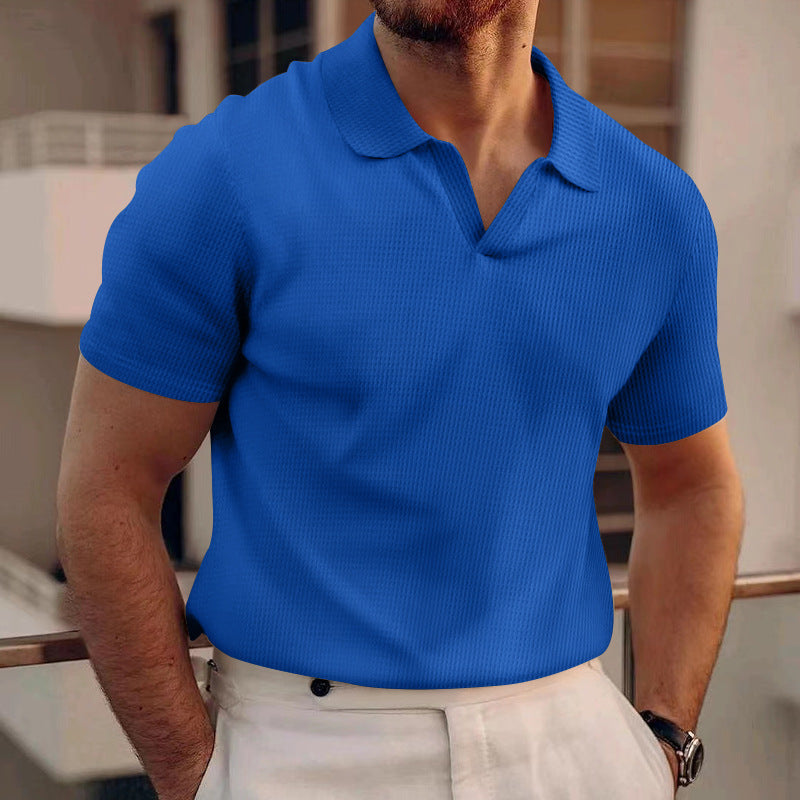 Men's Classic Fit Casual Polo Shirt