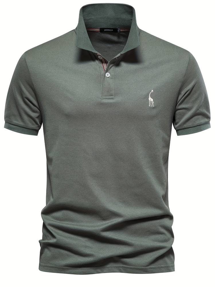 Comfortable Classic Fit Polo Shirt for Men - Luxivelle