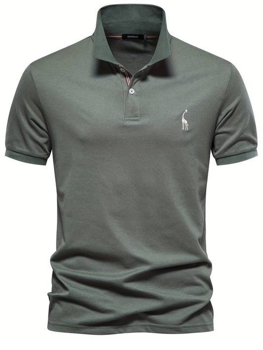 Comfortable Classic Fit Polo Shirt for Men - Luxivelle