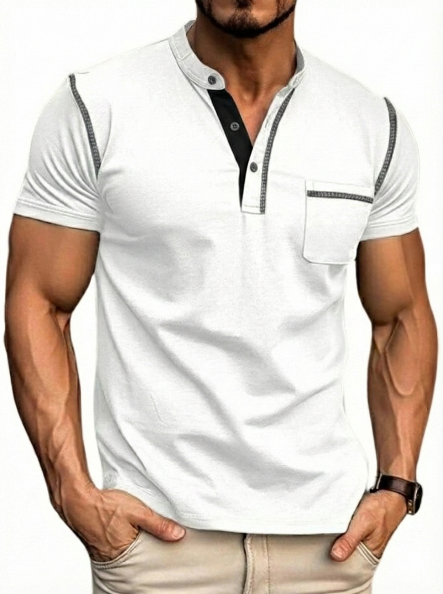 Classic Fit Mens Collar Polo Shirt
