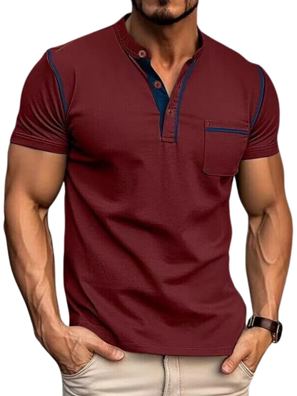 Classic Fit Mens Collar Polo Shirt