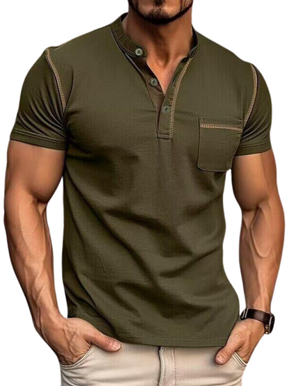 Classic Fit Mens Collar Polo Shirt