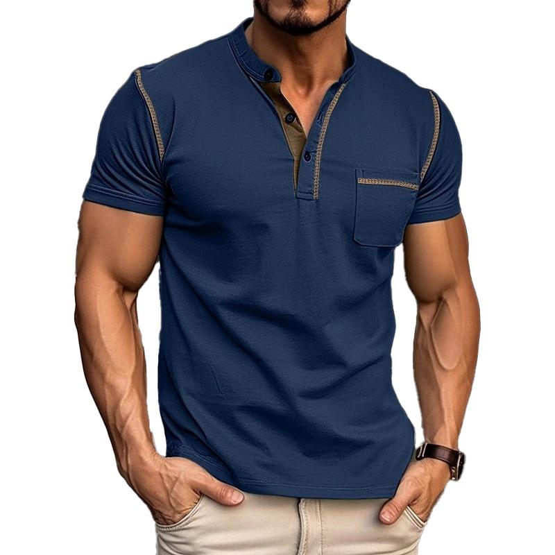 Classic Fit Mens Collar Polo Shirt - Luxivelle