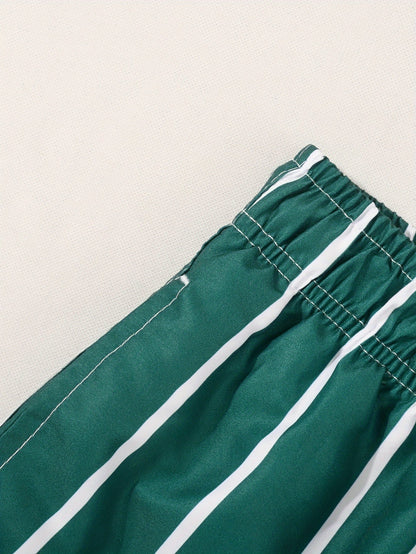 Comfortable Beach Shorts with Elastic Waist