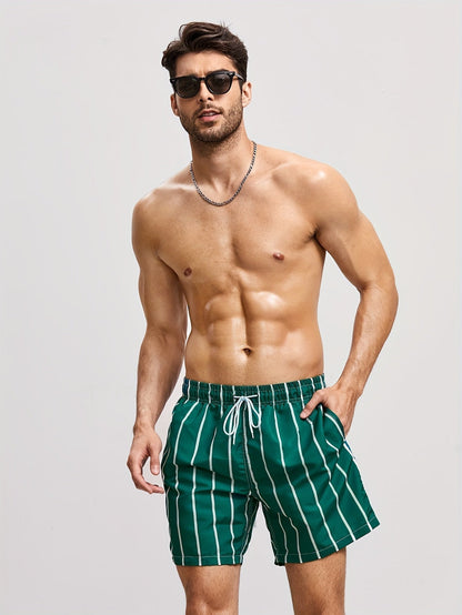 Comfortable Beach Shorts with Elastic Waist