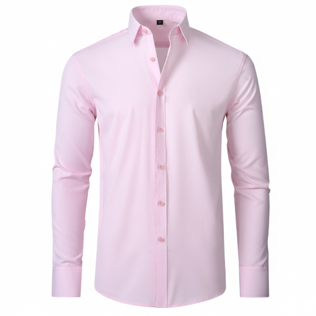 Slim Fit Dress Shirt Long Sleeve