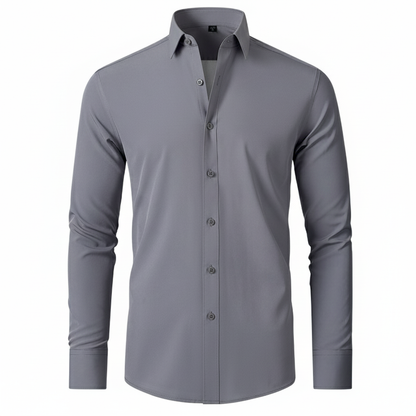 Slim Fit Dress Shirt Long Sleeve