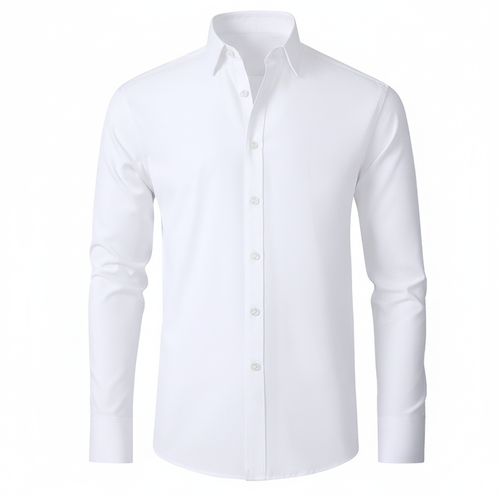 Slim Fit Dress Shirt Long Sleeve