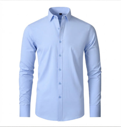 Slim Fit Dress Shirt Long Sleeve