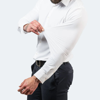Slim Fit Dress Shirt Long Sleeve - Luxivelle