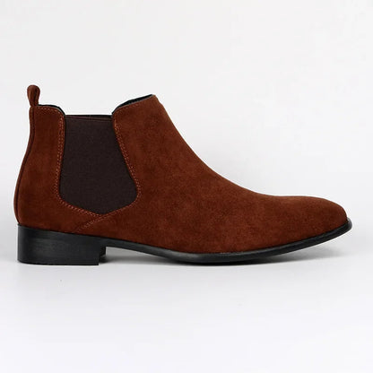 Men's Leather Ankle Boots | Formal Office Shoes