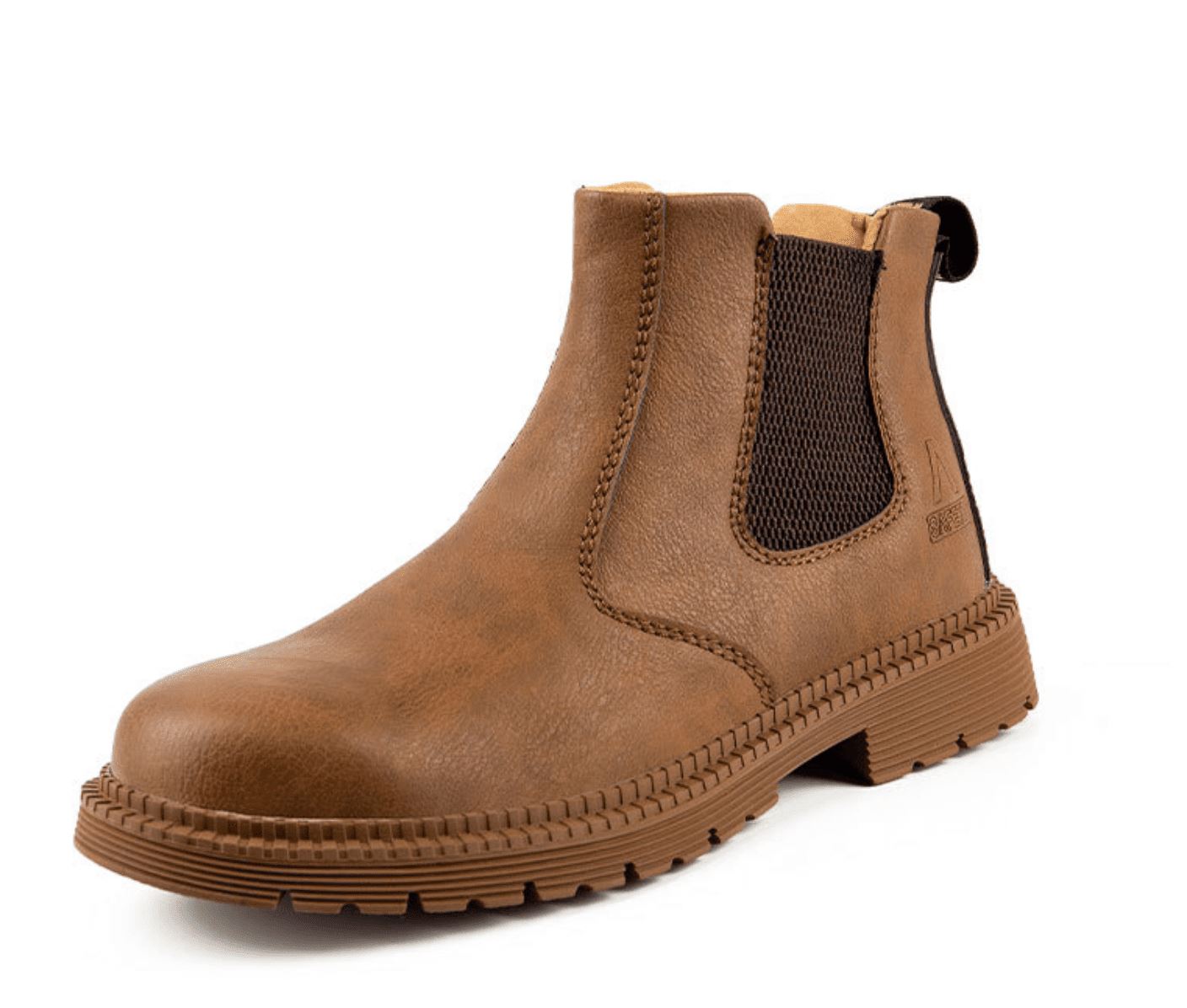 Men's Leather Ankle Work Boots