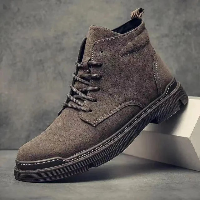 Tough Outdoor Ankle Boots for Men - Luxivelle