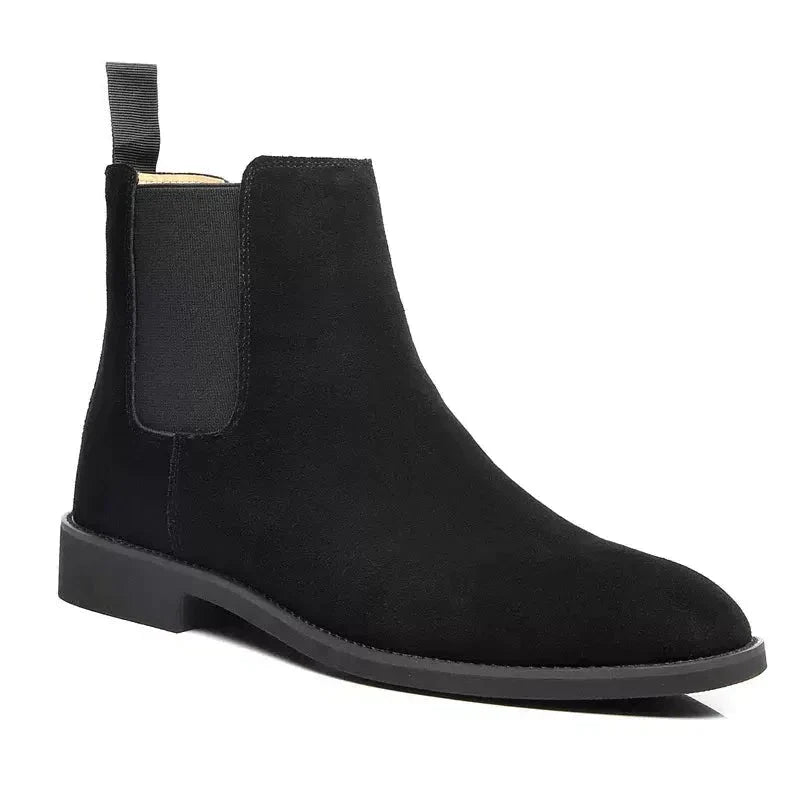 Men's Leather Ankle Work Boots | Traditional