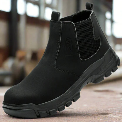 Tough Men's Chelsea Ankle Boots | Durable Work Shoes
