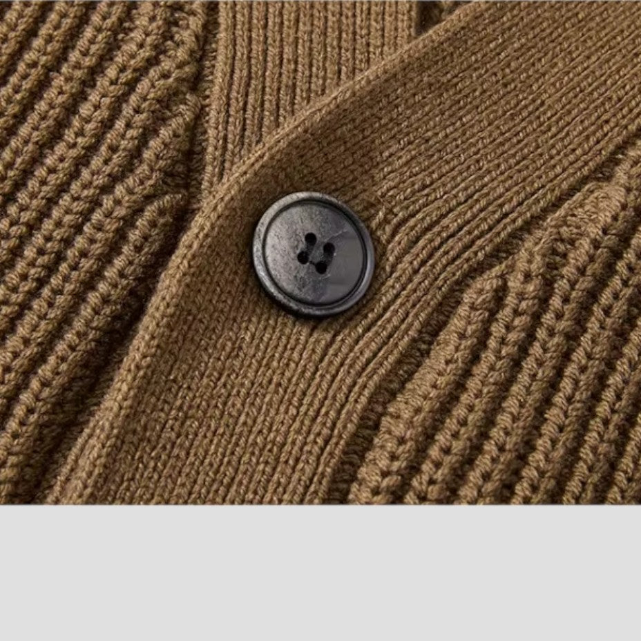 Merino Wool Cardigan For Men 4