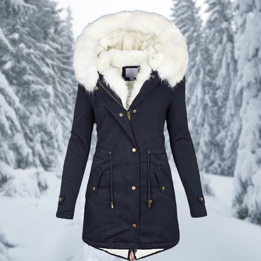 Women's Waterproof Insulated Winter Parka Coat - Luxivelle